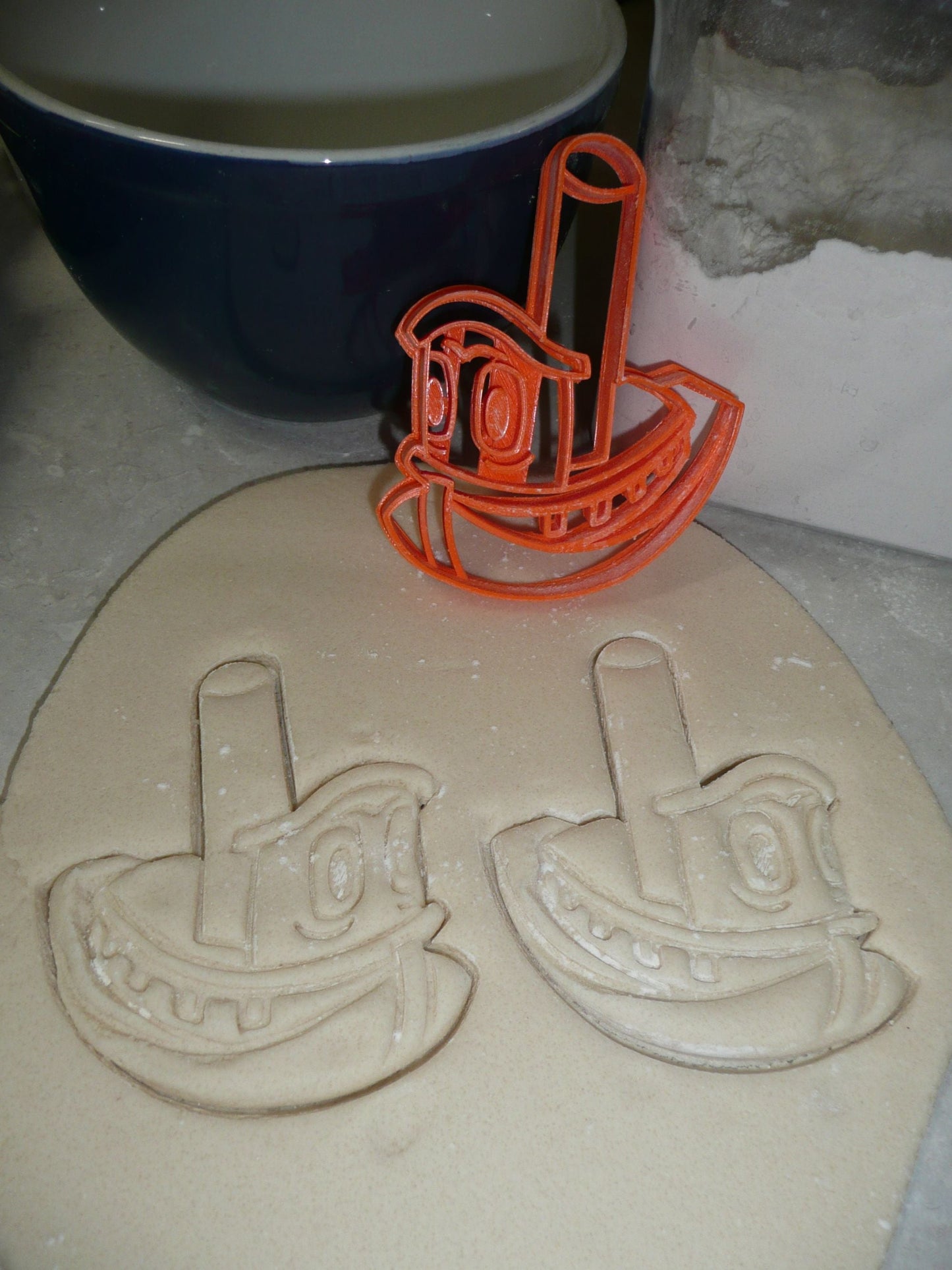 Scuffy The Tugboat Childrens Book Character Cookie Cutter Baking Tool USA PR3485