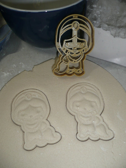 Jasmine Princess Kids Cartoon Movie Character Cookie Cutter USA PR3487
