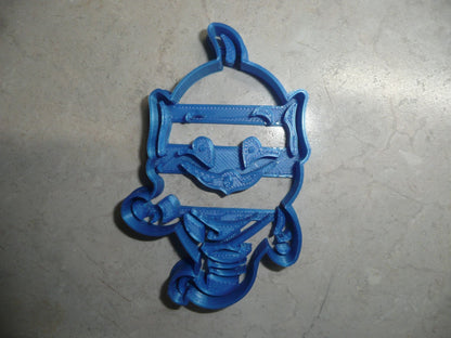 Genie From Magic Lamp Kids Cartoon Movie Character Cookie Cutter USA PR3488