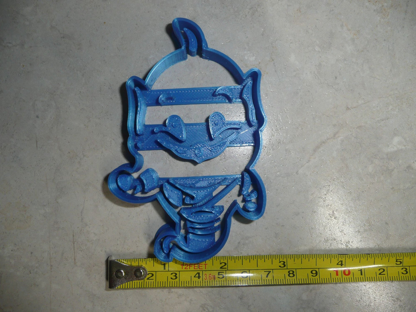 Genie From Magic Lamp Kids Cartoon Movie Character Cookie Cutter USA PR3488