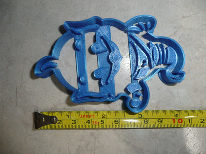 Genie From Magic Lamp Kids Cartoon Movie Character Cookie Cutter USA PR3488