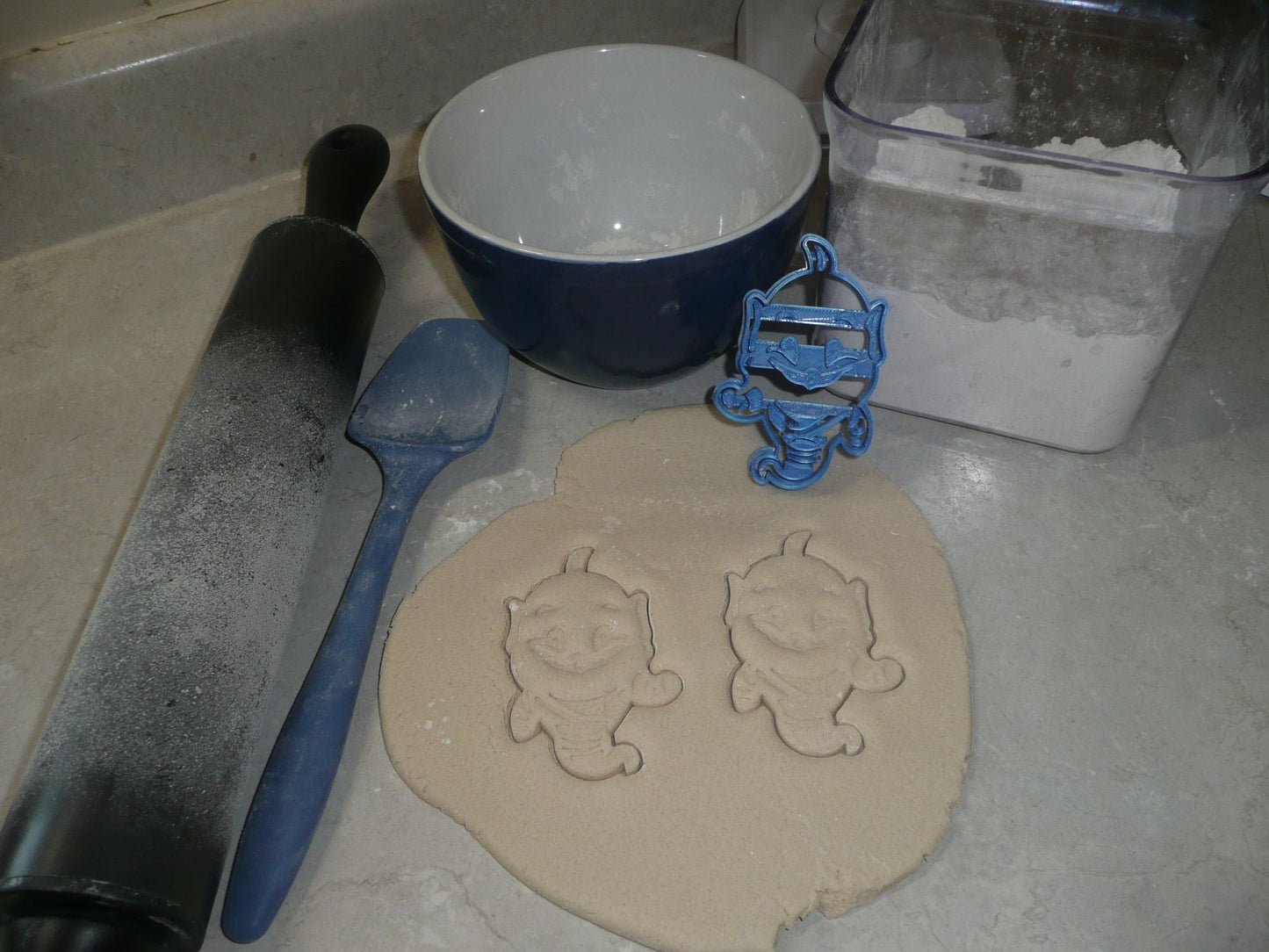 Genie From Magic Lamp Kids Cartoon Movie Character Cookie Cutter USA PR3488