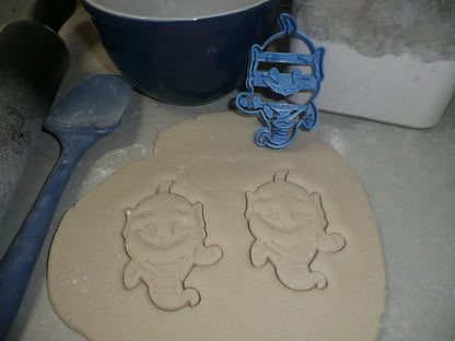 Genie From Magic Lamp Kids Cartoon Movie Character Cookie Cutter USA PR3488