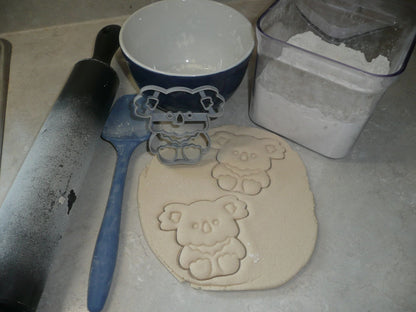Koala Bear Cute Animal Australia Marsupial Herbivore Cookie Cutter USA PR3491