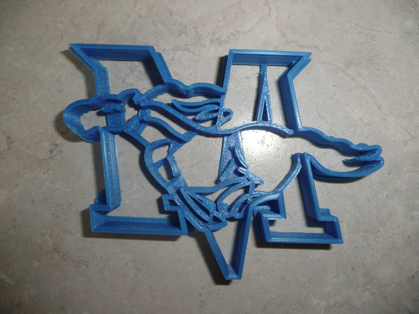 Meadowdale High School Washington Mavericks M Mustang Cookie Cutter USA PR3499