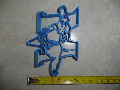 Meadowdale High School Washington Mavericks M Mustang Cookie Cutter USA PR3499