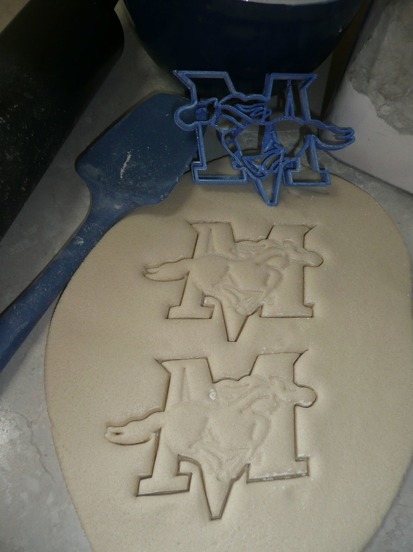 Meadowdale High School Washington Mavericks M Mustang Cookie Cutter USA PR3499