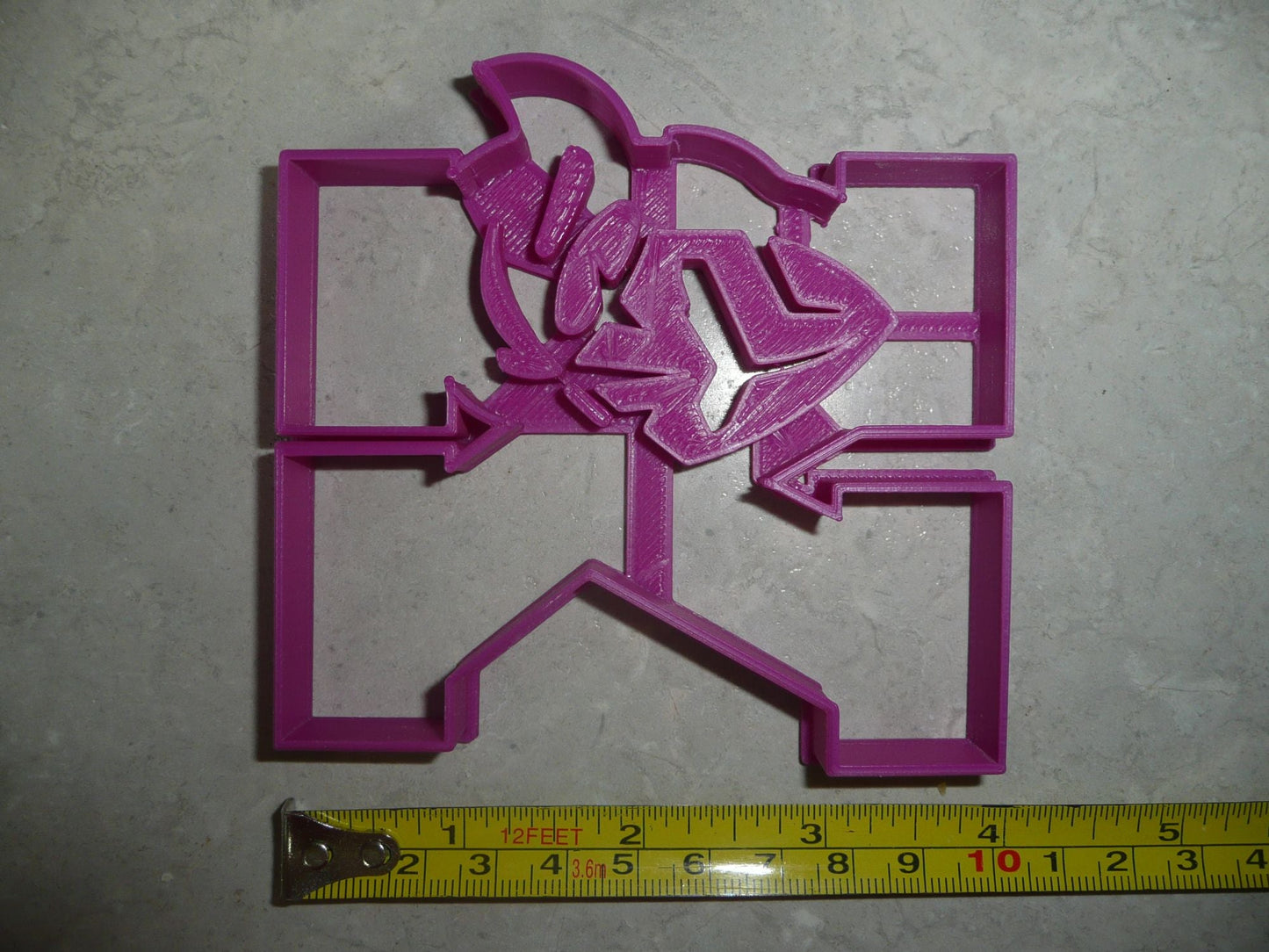 Kamiak High School Washington K with Knight Helmet Cookie Cutter USA PR3501