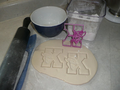 Kamiak High School Washington K with Knight Helmet Cookie Cutter USA PR3501