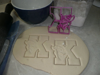 Kamiak High School Washington K with Knight Helmet Cookie Cutter USA PR3501