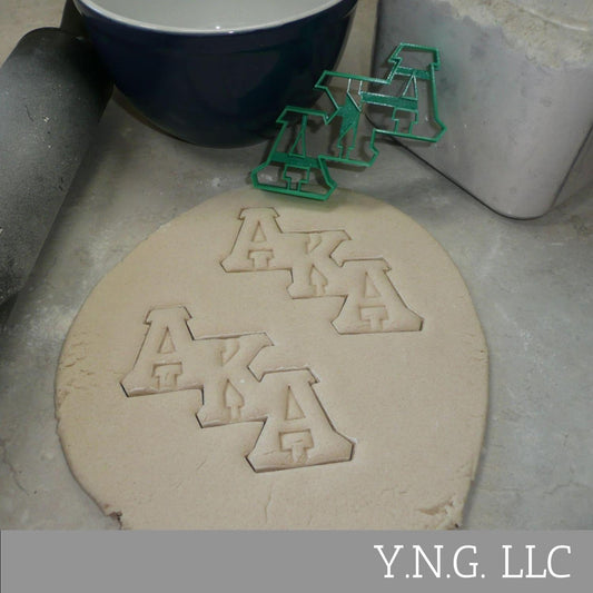 Alpha Kappa Alpha Letters Sorority Cookie Cutter Made In USA PR3502