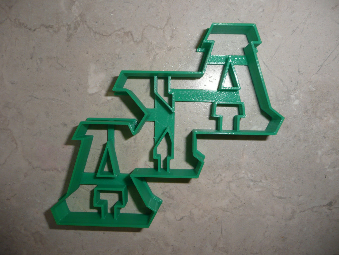 6x Alpha Kappa Alpha Letters Fondant Cutter Cupcake Topper 1.75 IN USA FD3502