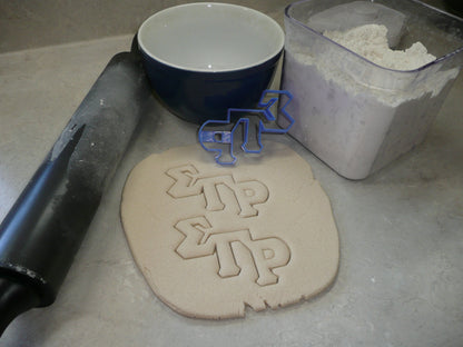 Sigma Gamma Rho Letters Sorority Cookie Cutter Made In USA PR3504