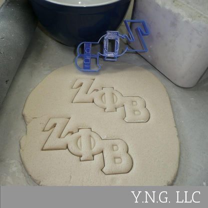 Zeta Phi Beta Letters Sorority Cookie Cutter Made In USA PR3505