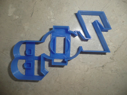 Zeta Phi Beta Letters Sorority Cookie Cutter Made In USA PR3505