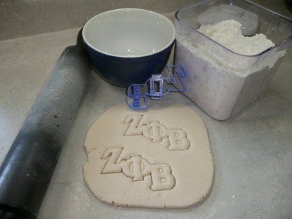 Zeta Phi Beta Letters Sorority Cookie Cutter Made In USA PR3505