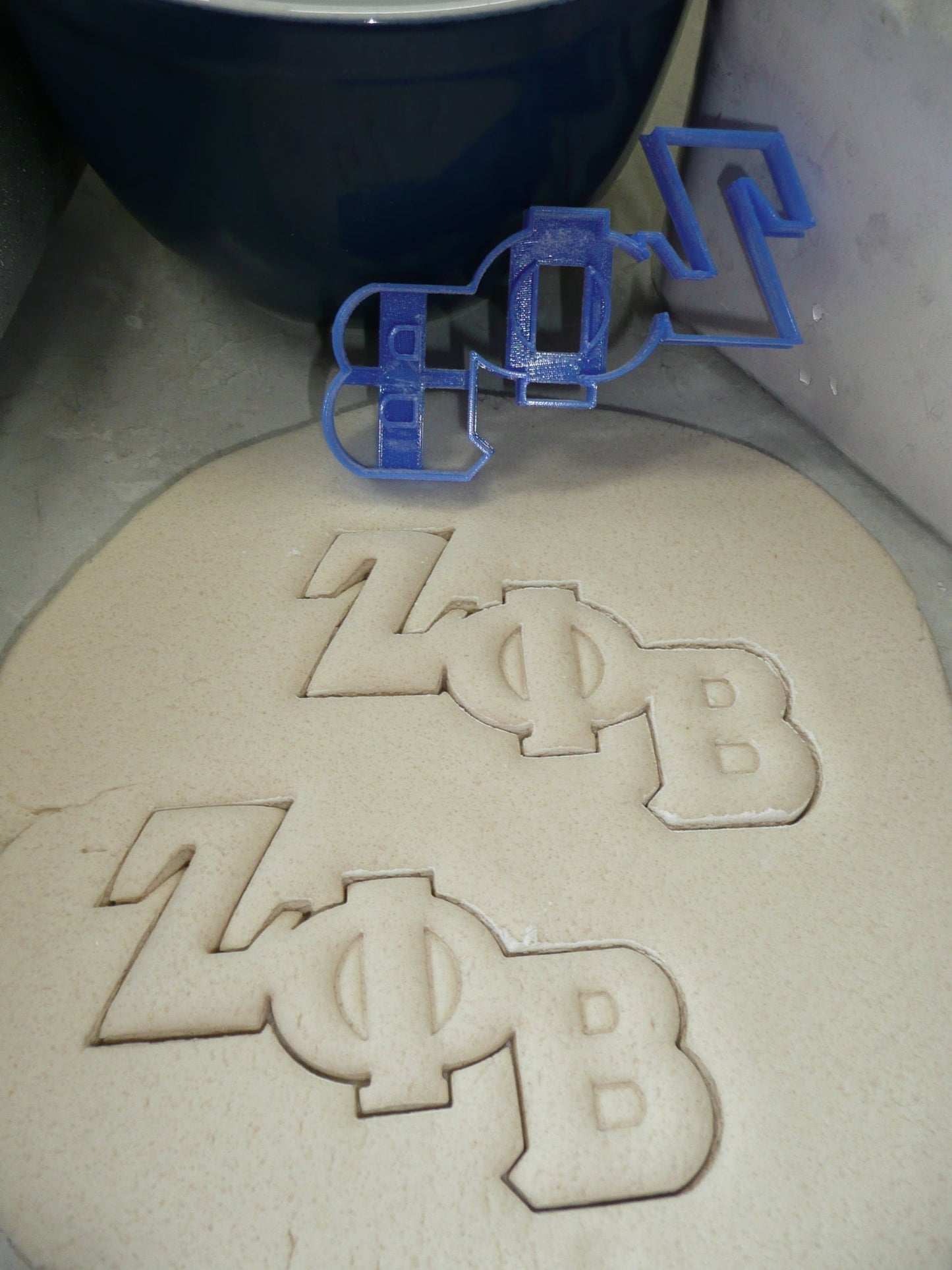 Zeta Phi Beta Letters Sorority Cookie Cutter Made In USA PR3505