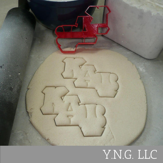 Kappa Alpha Psi Letters Fraternity Cookie Cutter Made In USA PR3507