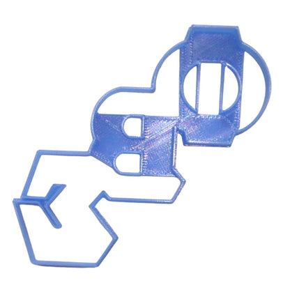 6x Phi Beta Sigma Letters Fondant Cutter Cupcake Topper 1.75 IN USA FD3510