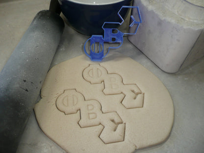 Phi Beta Sigma Letters Fraternity Cookie Cutter Made In USA PR3510