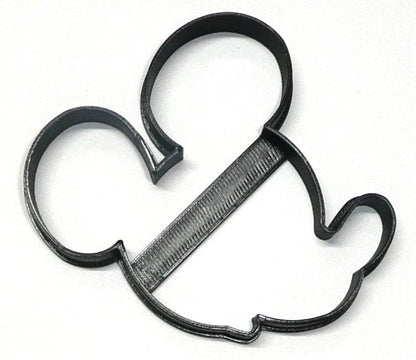 Mickey Mouse Head Side Facing Outline Cartoon Character Cookie Cutter USA PR3516