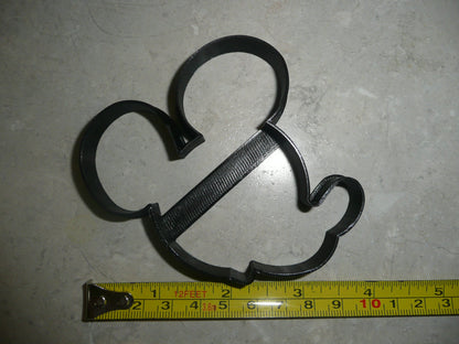 Mickey Mouse Head Side Facing Outline Cartoon Character Cookie Cutter USA PR3516
