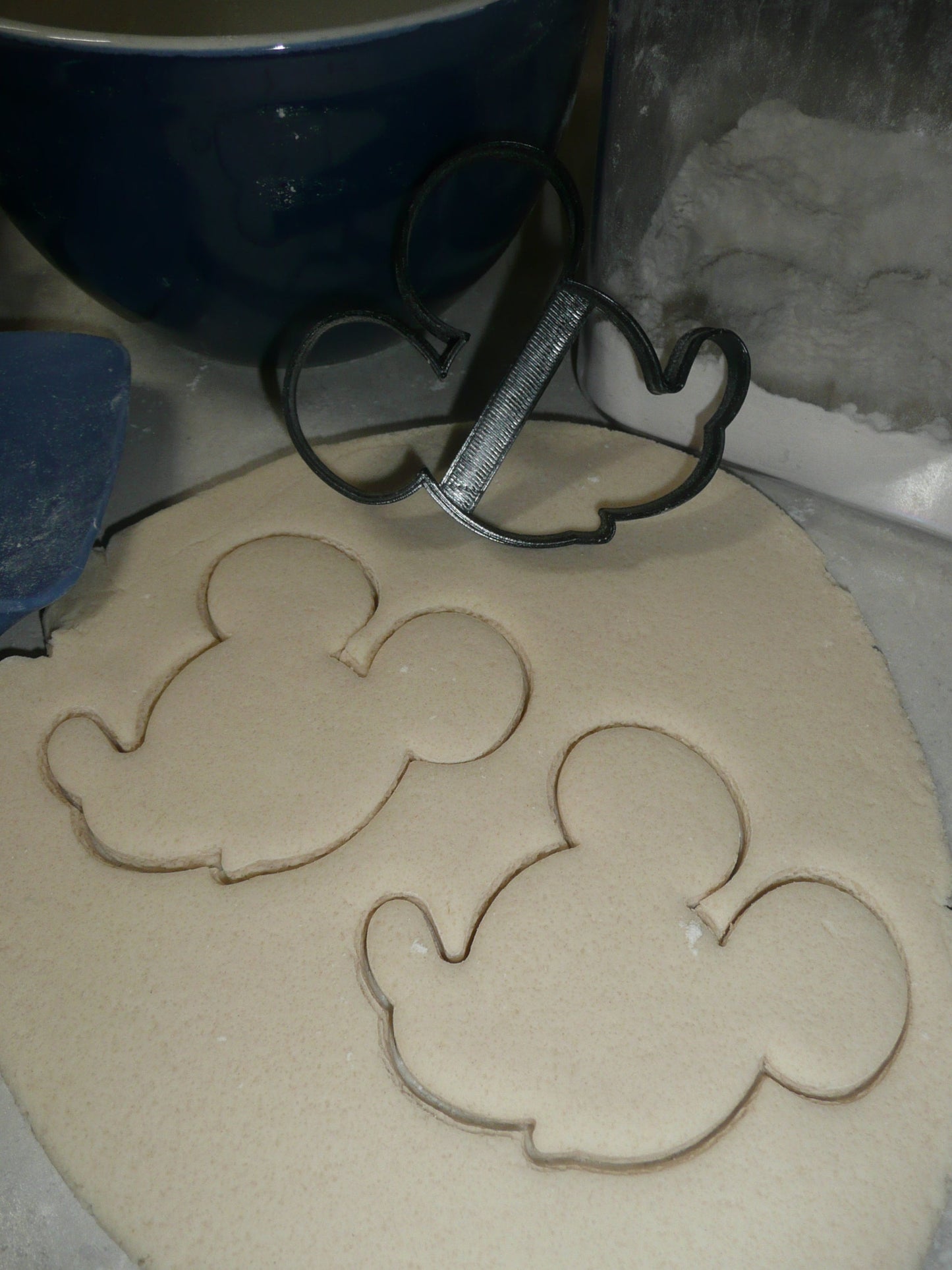 Mickey Mouse Head Side Facing Outline Cartoon Character Cookie Cutter USA PR3516