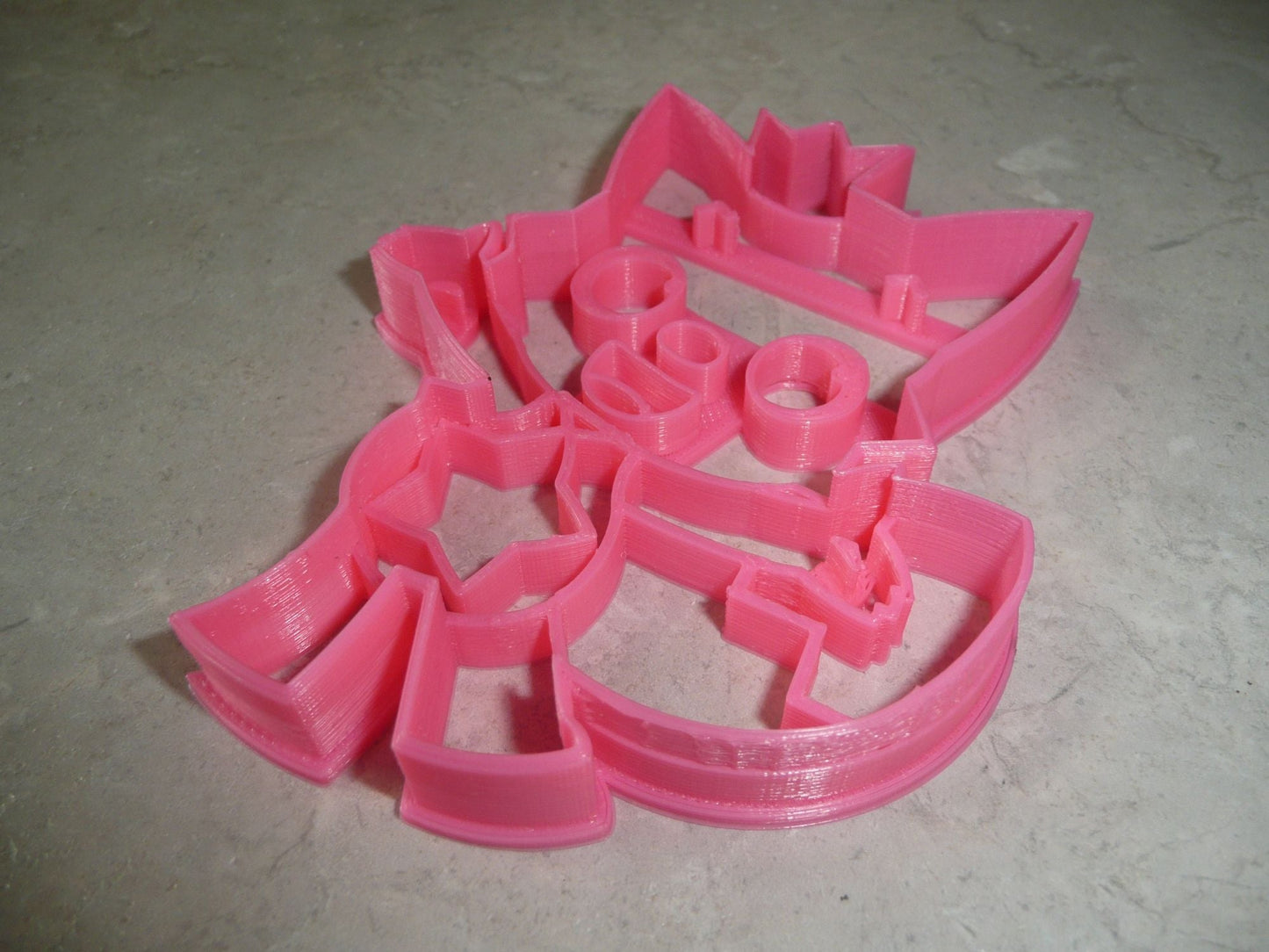 Pinkfong Pink Fox With Crown Baby Shark Cartoon Cookie Cutter USA PR3517