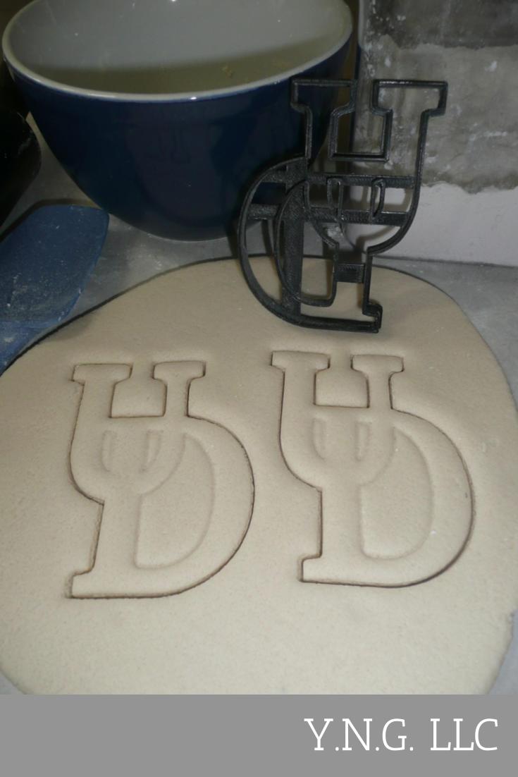 UD Letters University of Delaware College Athletics Cookie Cutter USA PR3541