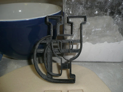 UD Letters University of Delaware College Athletics Cookie Cutter USA PR3541