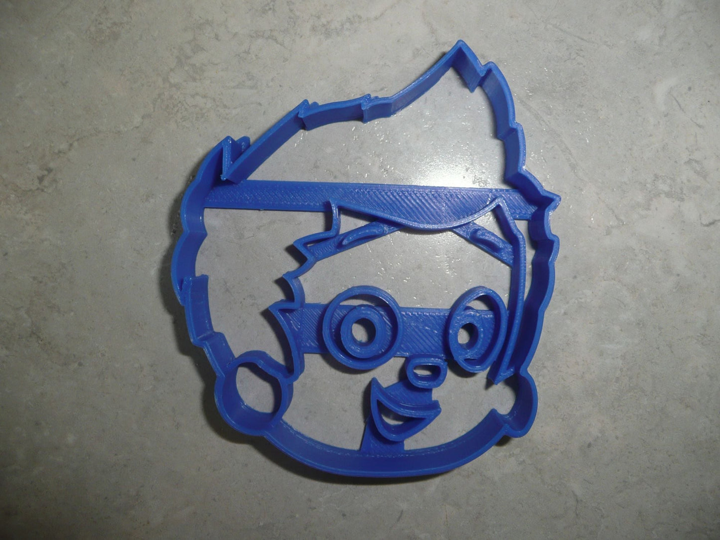 Gil Bubble Guppies Face Merperson Cartoon Character Cookie Cutter USA PR3544