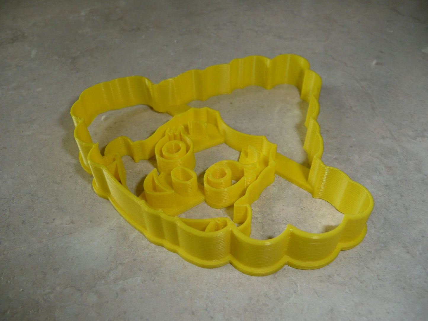 Deema Bubble Guppies Face Merperson Cartoon Character Cookie Cutter USA PR3546