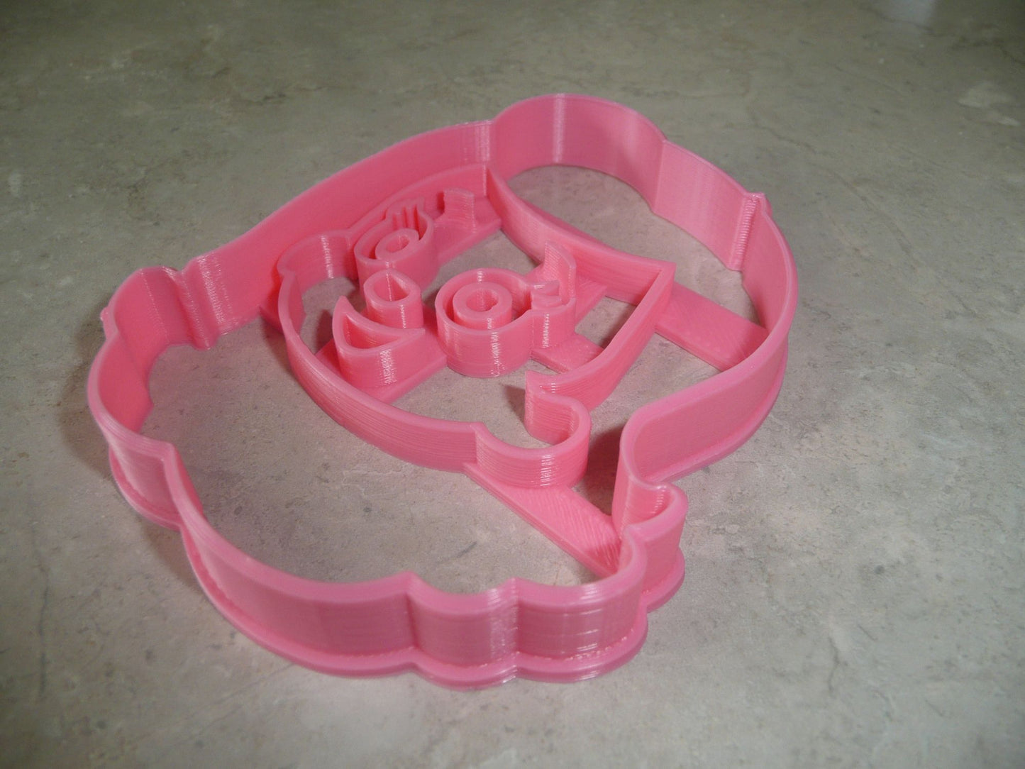 Molly Bubble Guppies Face Merperson Cartoon Character Cookie Cutter USA PR3547