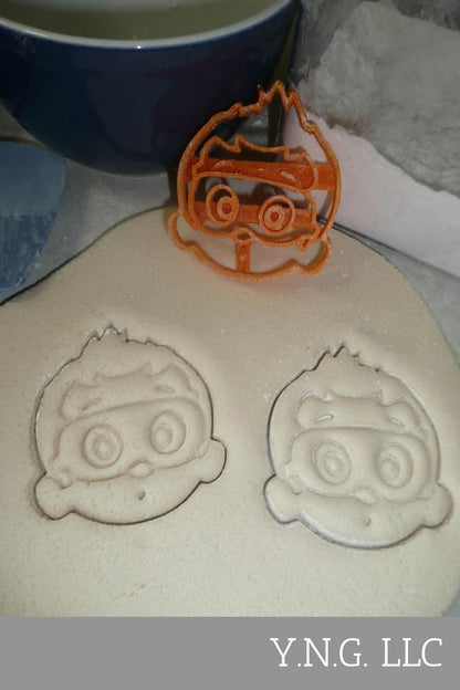 Nonny Bubble Guppies Face Merperson Cartoon Character Cookie Cutter USA PR3548