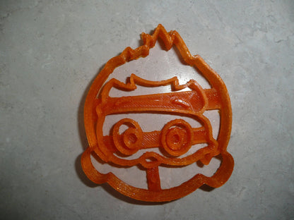 Nonny Bubble Guppies Face Merperson Cartoon Character Cookie Cutter USA PR3548
