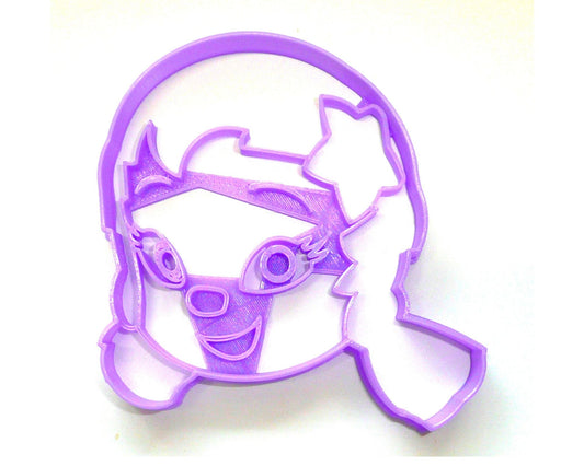 6x Oona Bubble Guppies Face Fondant Cutter Cupcake Topper 1.75 IN USA FD3549