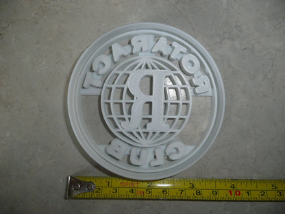 Rotaract Club Rotary International Gear Wheel Cookie Cutter USA PR3616