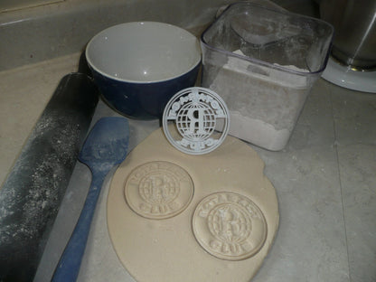 Rotaract Club Rotary International Gear Wheel Cookie Cutter USA PR3616