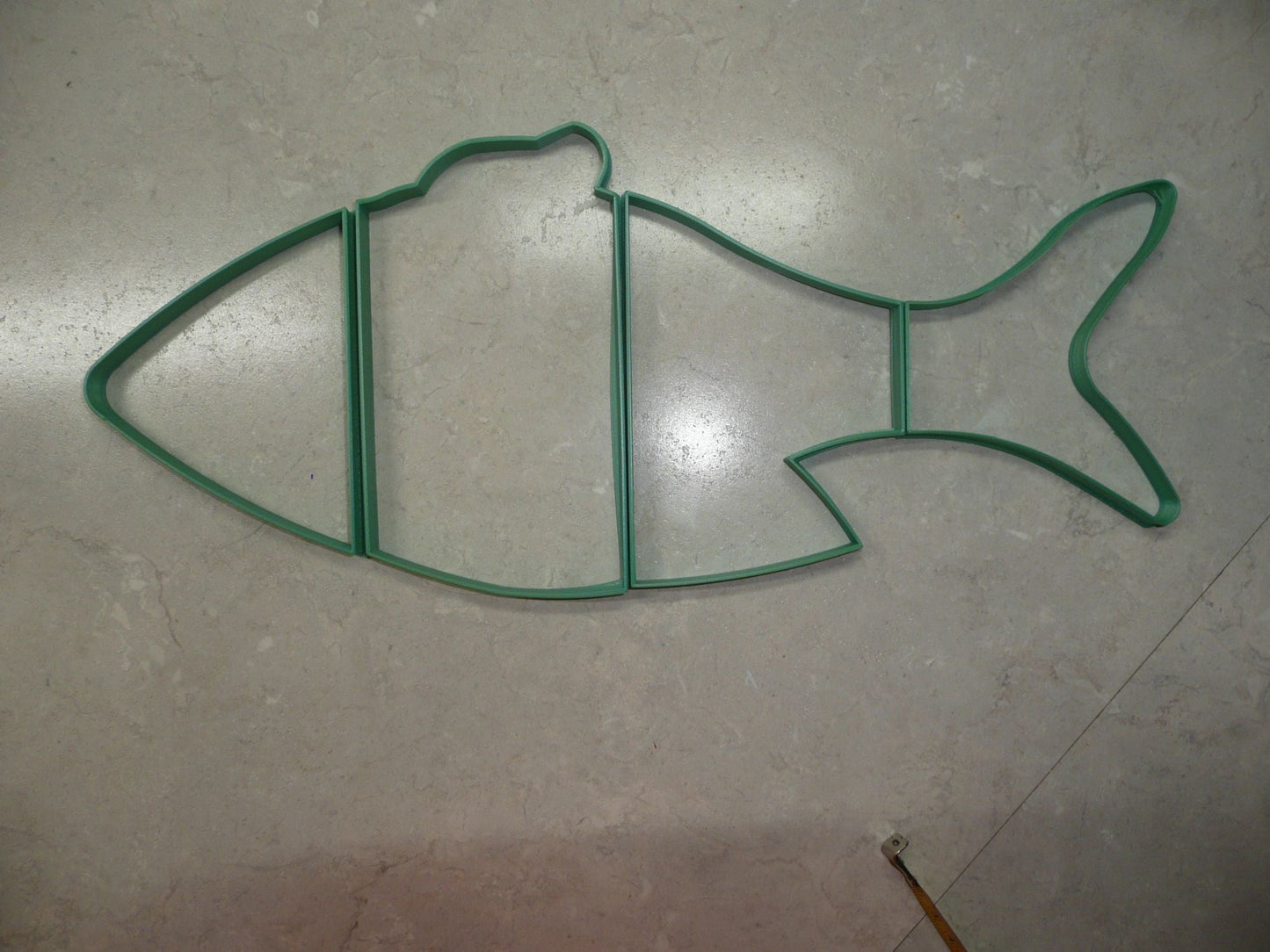 4 Piece Large Fish Puzzle Clay or Cookie Cutter USA PR3617