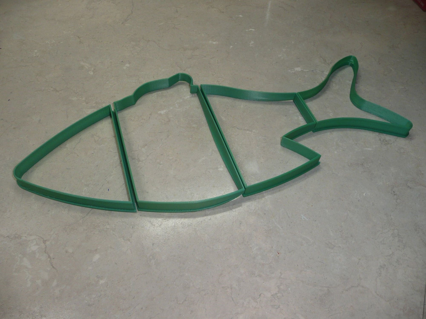 4 Piece Large Fish Puzzle Clay or Cookie Cutter USA PR3617