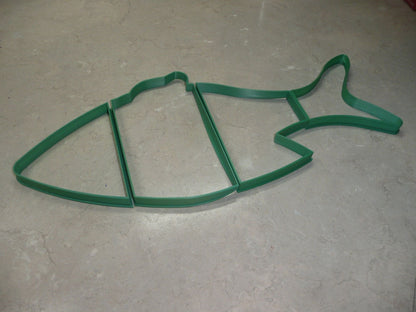4 Piece Large Fish Puzzle Clay or Cookie Cutter USA PR3617
