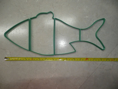 4 Piece Large Fish Puzzle Clay or Cookie Cutter USA PR3617