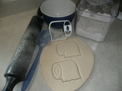 Toilet Paper Roll Bathroom Loo Tissue Cookie Cutter Baking Tool USA PR3613