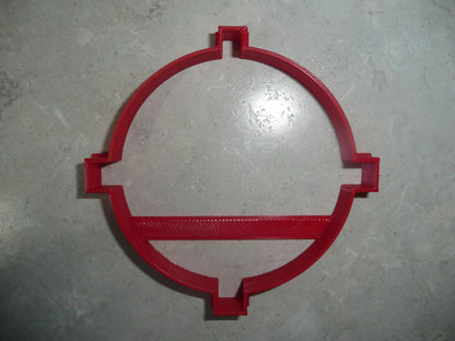 Hunting Target Or Scope Reticle Outline Outdoors Hobby Cookie Cutter USA PR3622