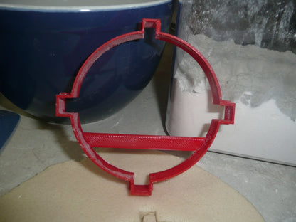 Hunting Target Or Scope Reticle Outline Outdoors Hobby Cookie Cutter USA PR3622