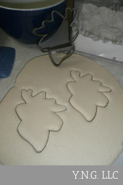 Deer Head With Antlers Outline Side View Facing Animal Cookie Cutter USA PR3623