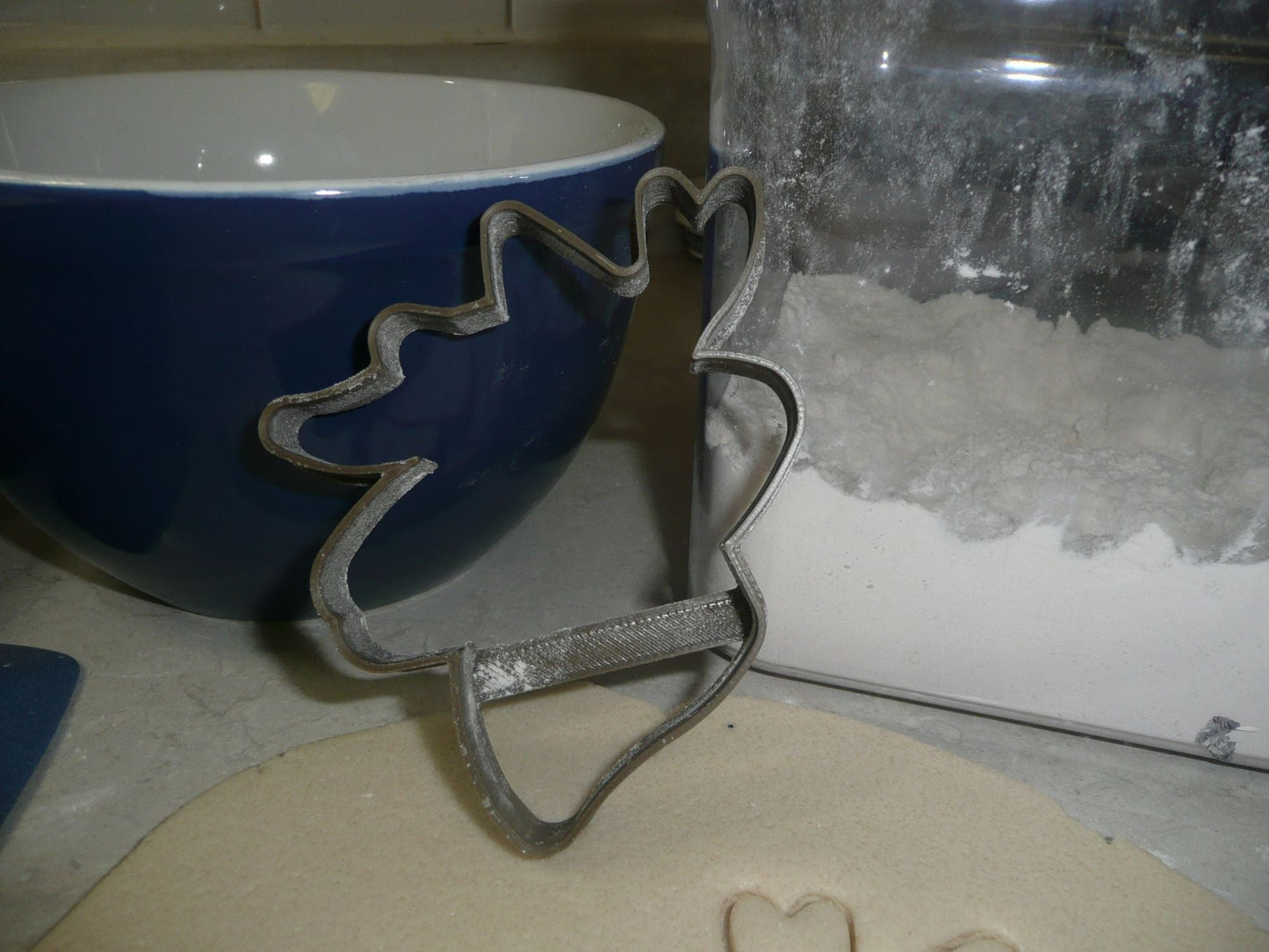 Deer Head With Antlers Outline Side View Facing Animal Cookie Cutter USA PR3623
