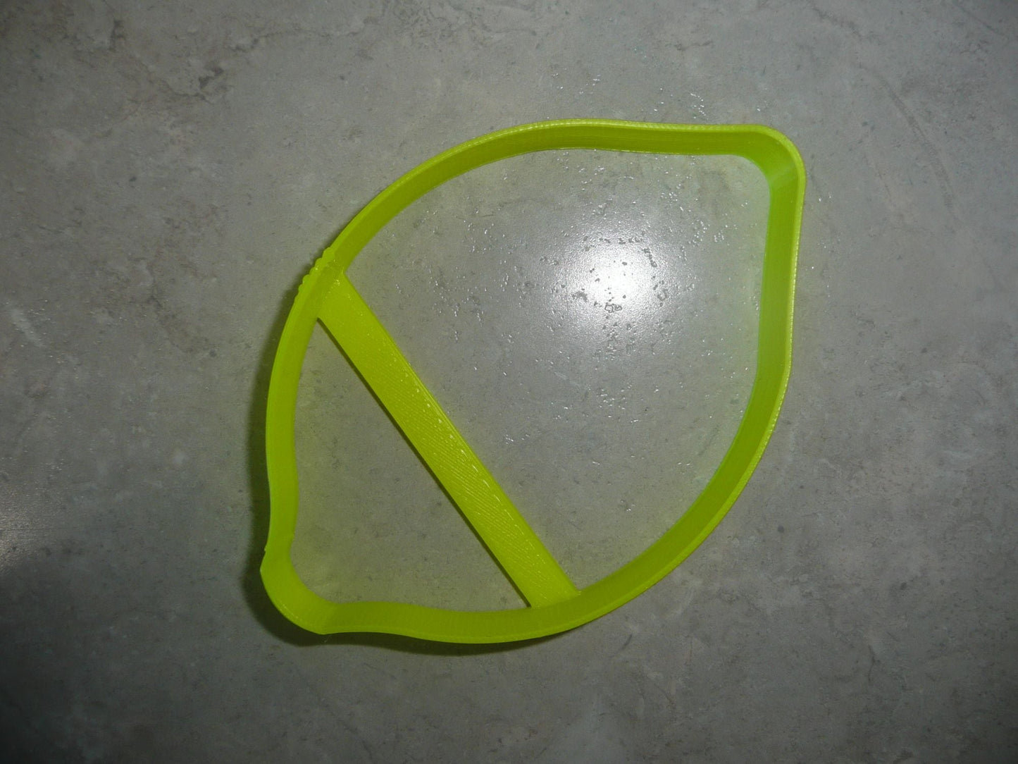 6x Lemon Or Lime Outline Fondant Cutter Cupcake Topper 1.75 IN USA FD3629