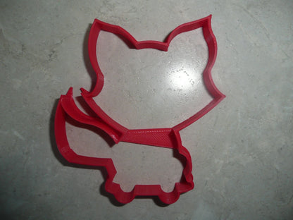 Baby Fox Outline Cub Pup Woodland Creature Animal Cookie Cutter USA PR3634