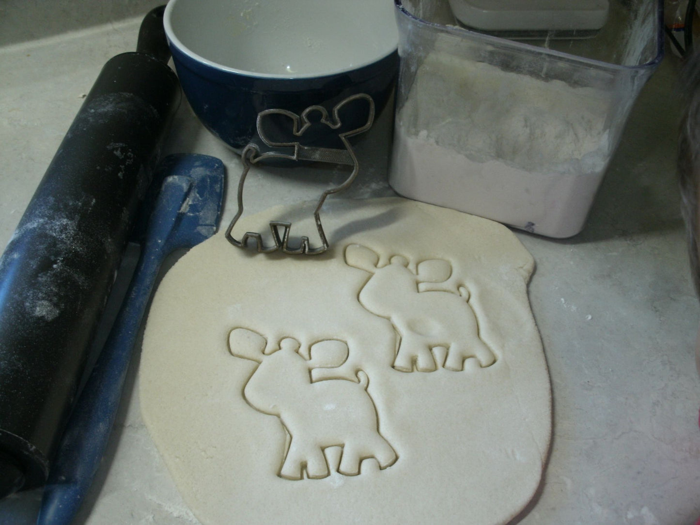 Baby Moose Outline Woodland Creature Forest Animal Cookie Cutter USA PR3639